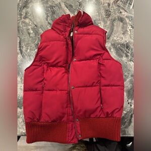 Merona Red Puffer Vest